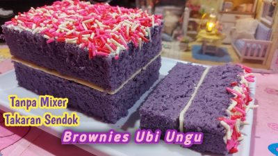 [Update] Info Resep Brownies Ubi Ungu Kukus Anti Gagal Update 2023