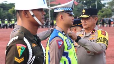 [Update] Polda Aceh Gelar Apel Pasukan Operasi Lilin Seulawah 2023